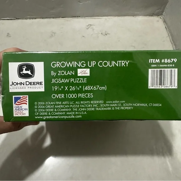 John Deere Growing Up Country 1000 Piece Jigsaw Puzzle 19 x 26 New Sealed - Picture 5 of 10